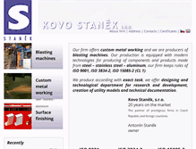 Tablet Screenshot of kovostanek.cz